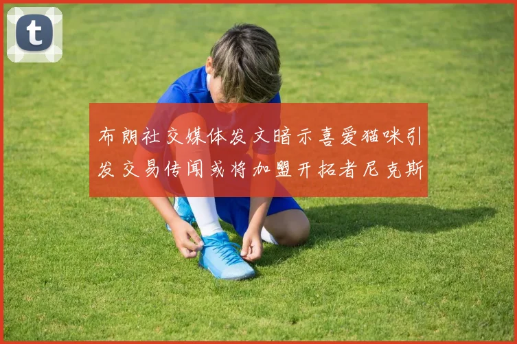 布朗社交媒体发文暗示喜爱猫咪引发交易传闻或将加盟开拓者尼克斯雷霆湖人